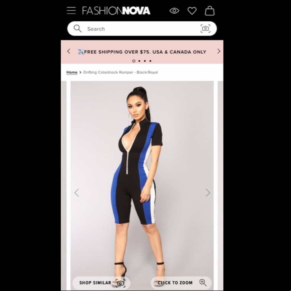 FASHION NOVA Romper